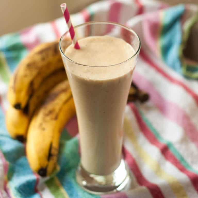 Bananenshake mit Erdnussbutter | Rezepte