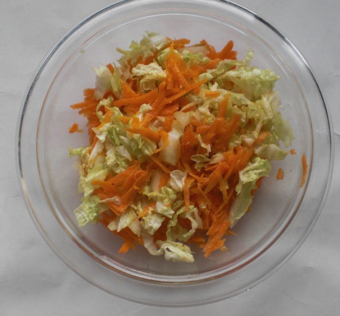 Karottensalat mit Chinakohl | Rezepte