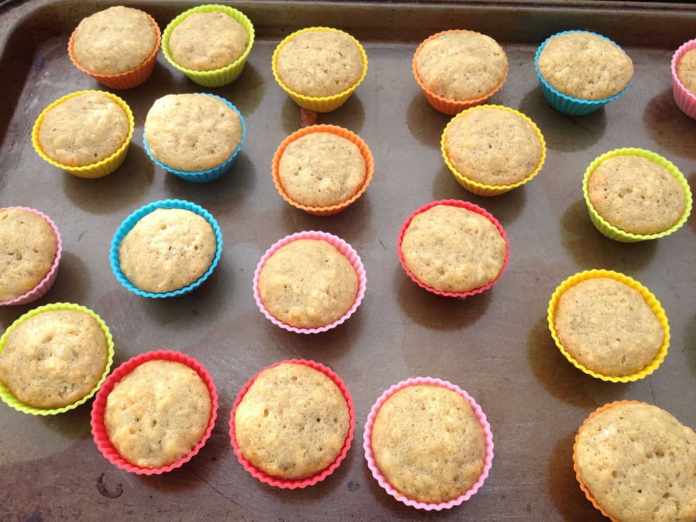 Mini Muffins (Mini-Bananenmuffins) | Rezepte