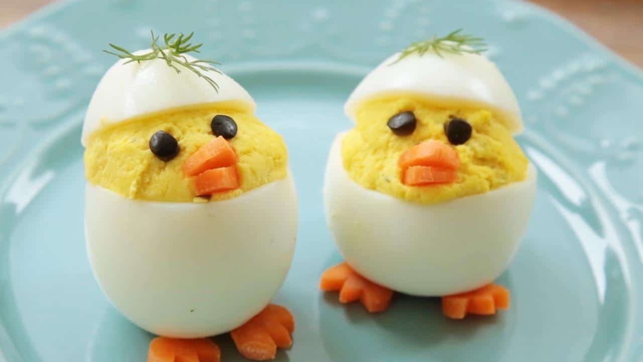 Osterküken (Gefüllte Eier für Ostern) | Rezepte