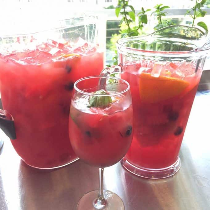Sangria mit Wassermelone | Rezepte